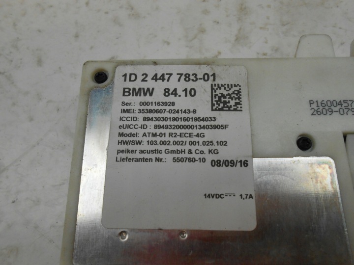 фото №9, Bmw x4 модуль управление telematik 2447783