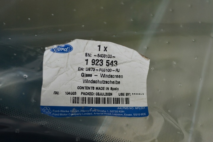 фото №3, Стекло передняя ford mondeo оригинал 1923543