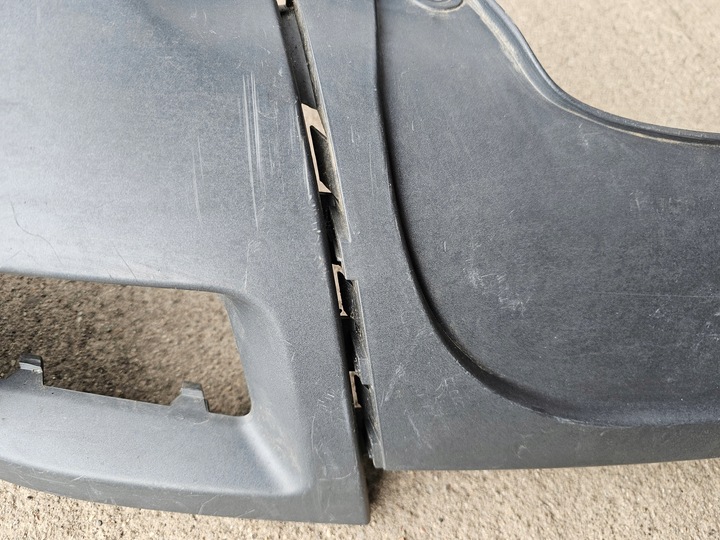 фото №11, Volkswagen polo iv cross спойлер накладка бампера зад pod hak 6q6807521