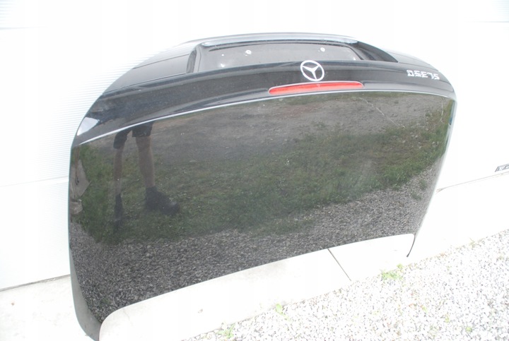 фото №6, Sl r230 кришка задня багажника накладка kpl lak c197