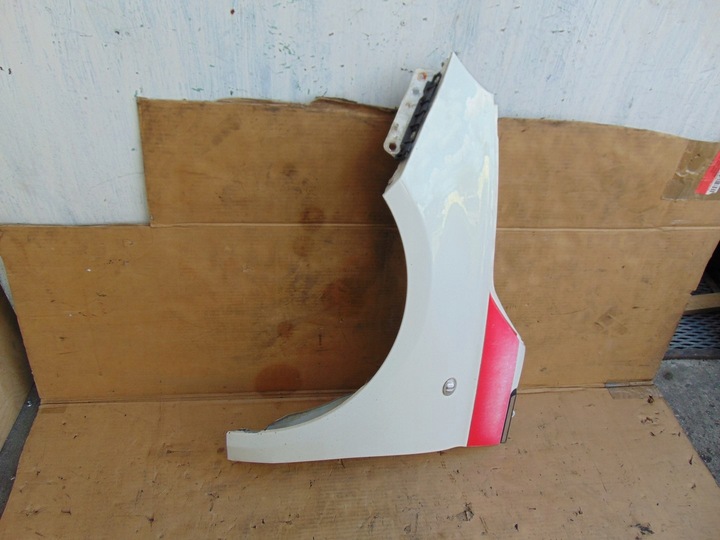 фото №7, Крило лівий перед fiat 500 2007- білий