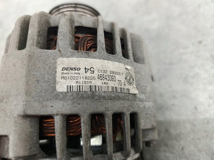 фото №6, Генератор fiat panda ii 46843093 ms1022118220 1.1 8v