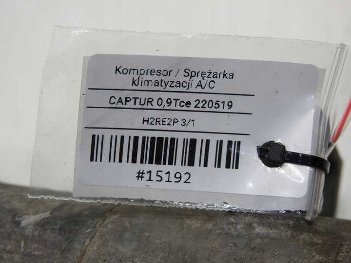 фото №11, Компрессор кондиционера renault captur i 0.9 tce
