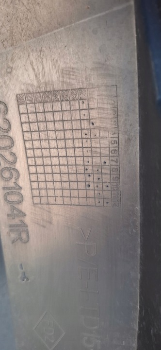 фото №10, Dacia sandero iii stepway 2020- спойлер накладка бампер перед 620261041r