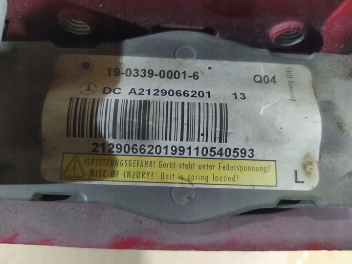 фото №5, Mercedes e w 207 w 212 петля капота патрон / заряд лівий