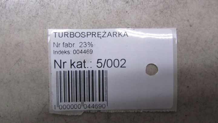фото №6, Mitsubishi asx 1.8 turbospręzarka 49335-01002 10-