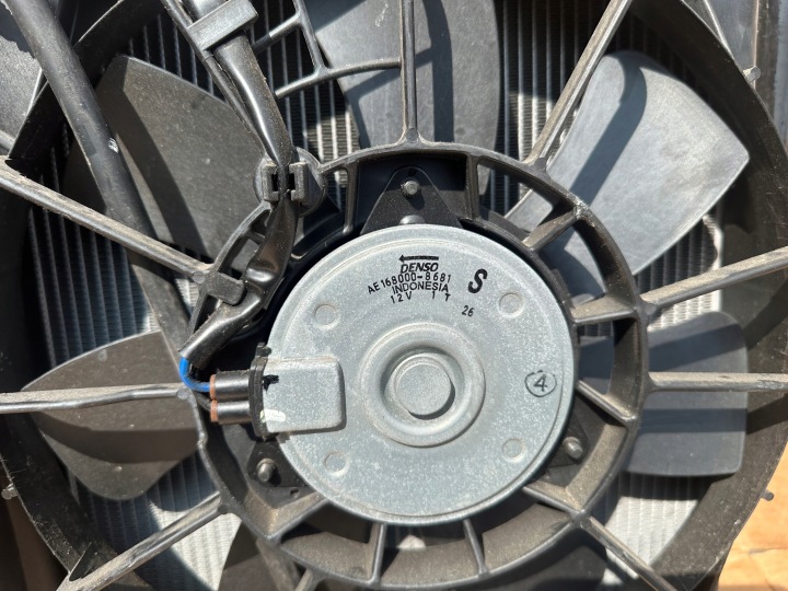фото №5, Honda civic ix 1.4b 16r радиатор комплект вентиляторы mf222000-8590