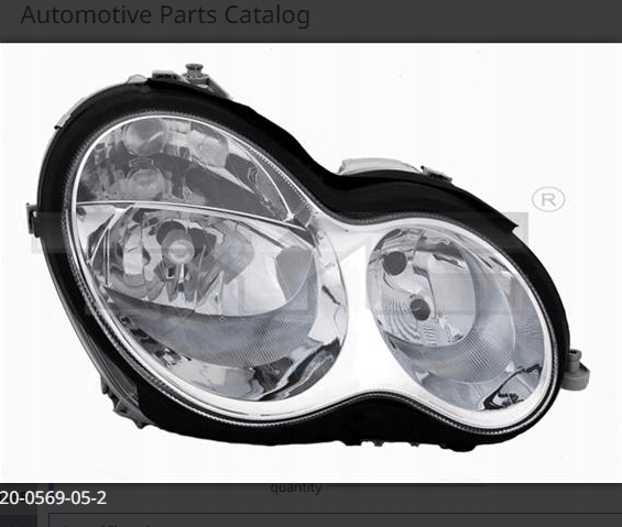 фото №2, Фара mercedes