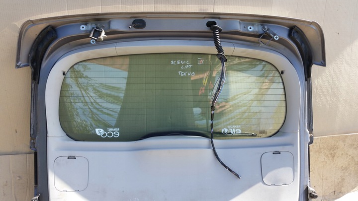 фото №9, Renault scenic iii рестайлінг задня кришка багажника tekng