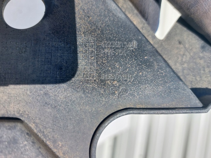 фото №13, Плита защита pod бампер renault scenic iii eu