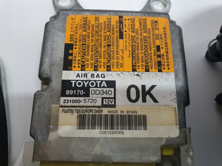 фото №5, Торпедо консоль ремені подушки toyota yaris iii дорестайлінг 11-13 55302-0d160