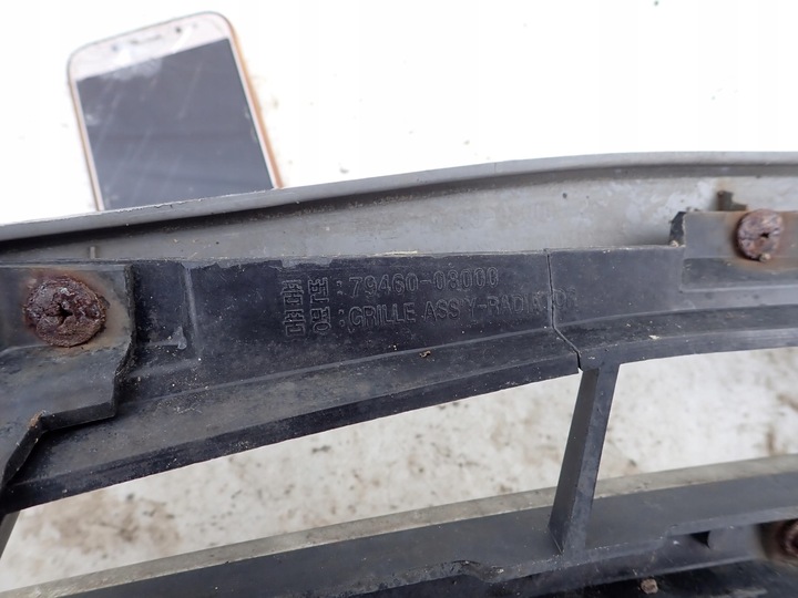 фото №8, Ssangyong rexton 01-06 решётка радиатора решётка