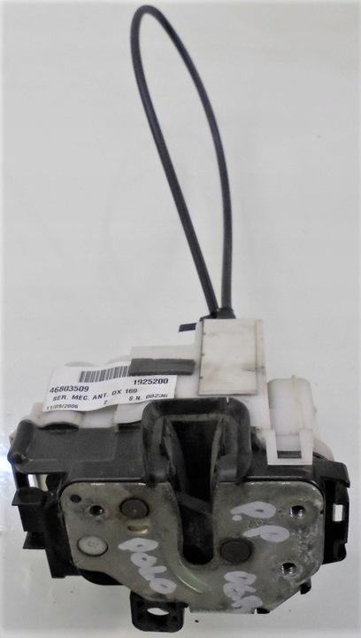 фото №1, Fiat panda ii 06 r замок двері праві перед