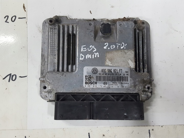 фото №1, Vw eos 06-10r 2.0 tdi bmm комп'ютер двигуна