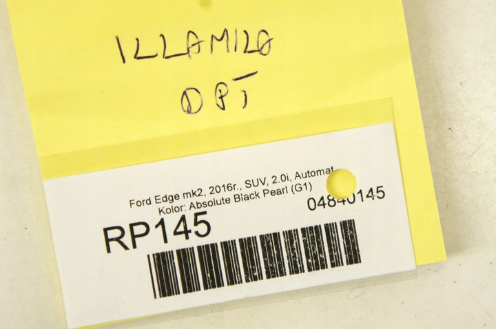 фото №7, Rp145 ford edge mk2 ручка дверь правые зад absolute чёрный жемчуг g1