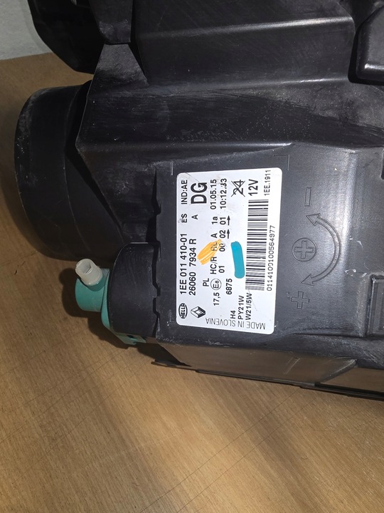 фото №12, Лампа права ліва renault trafic iii 260109424r 260607934r eu.