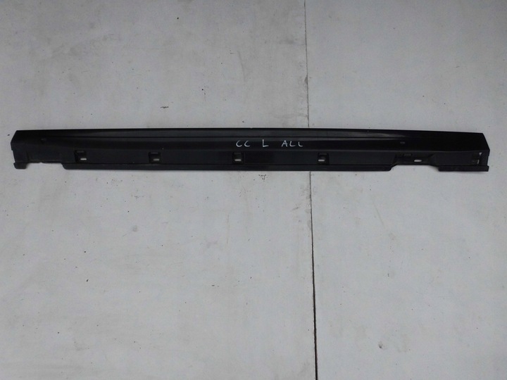 фото №1, Планка пороговая накладка порога 3c8853855b vw passat cc левая чёрная оригинал