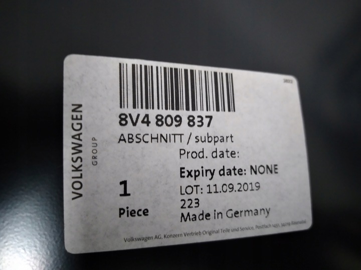 фото №11, Audi a3 8v sportback 8v4 поріг задній крило зад