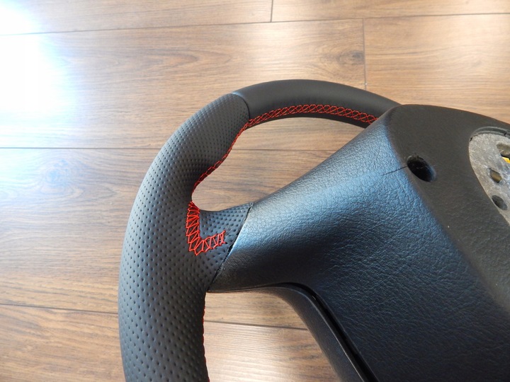 фото №11, Кермо + подушка vw golf iv passat b5 bora червона nić