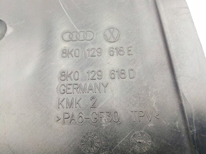 фото №6, Audi a5 8t 8f 2011 8k0129618d запчастина труби впуск повітря