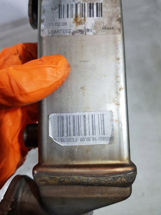 фото №8, Радиатор выхлопных газов egr 7800653 bmw e90 e91 e87 e60 2.0d n47d20a