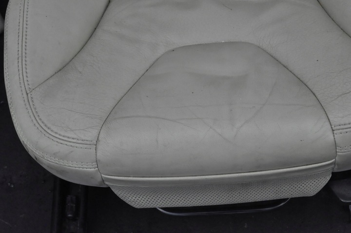 фото №12, Volvo xc60 i прокладка интерьера сиденья диван светлая кожа