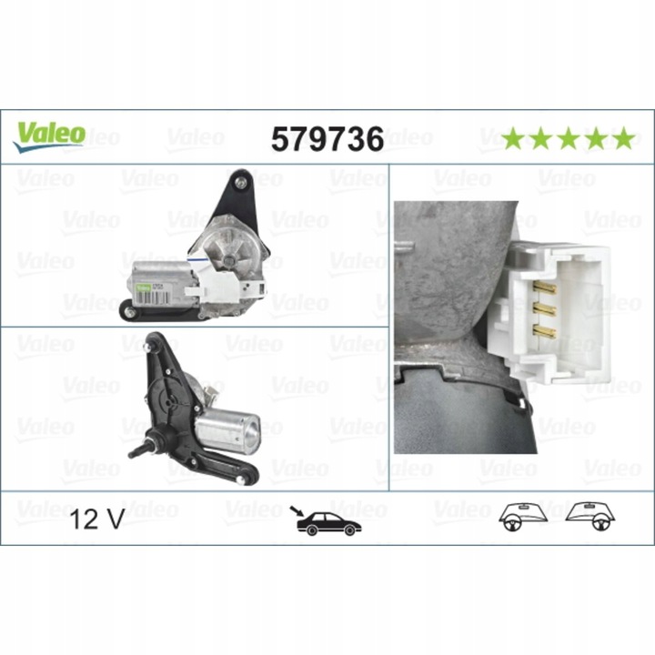 фото №3, Двигунчик двірник renault clio thalia 01-16