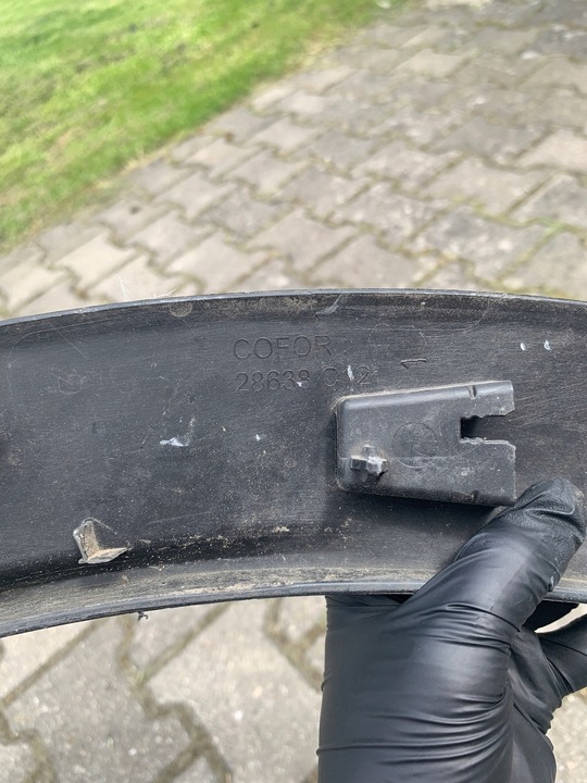 фото №11, Opel granland x накладка планка крила лівий зад 111881a1