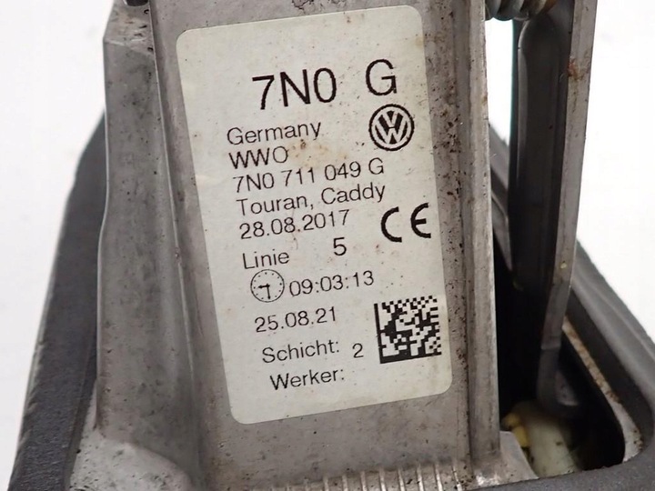 фото №11, Вибірник домкрат коробки передач троси 7n0711049g seat alhambra ii 7n 1.4 tsi 21r