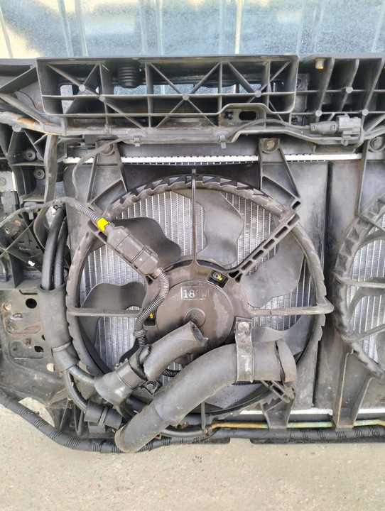 фото №13, Pas переднее радиатор hyundai santa fe ii 2006-2009 2.2 crdi автомат