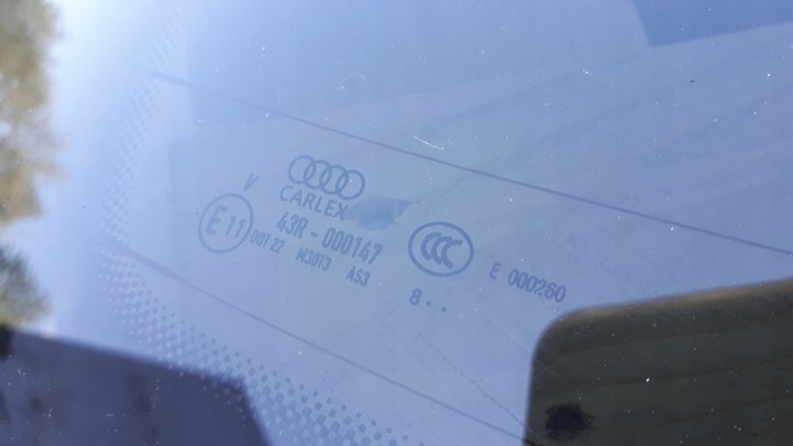 фото №8, A4 b9 8w s4 скло кузовна зад sedan as3 18r