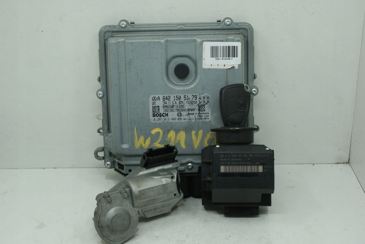 фото №8, Mercedes w211 a6421505179 компьютер набор 3.0 v6