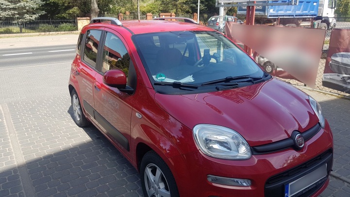 фото №8, Fiat panda iii 2012- рейлінги дахові багажник балка сріблястий