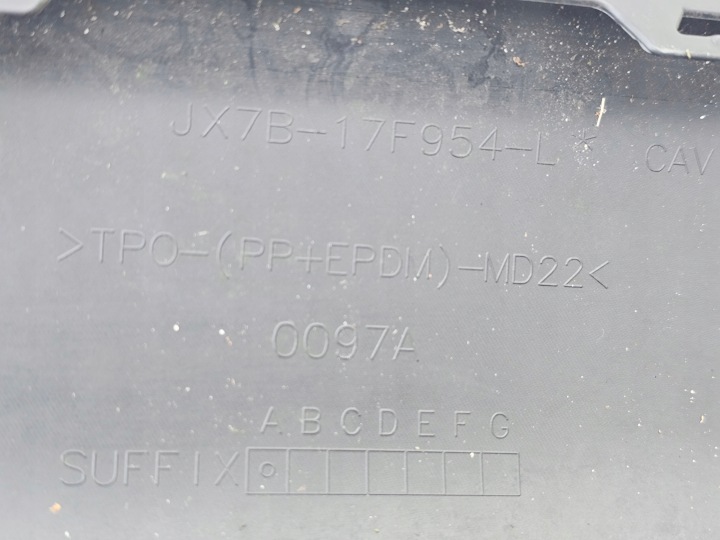 фото №12, Спойлер дифузор бампер ford focus mk4 18 - універсал зад заднє jx7b-17f954