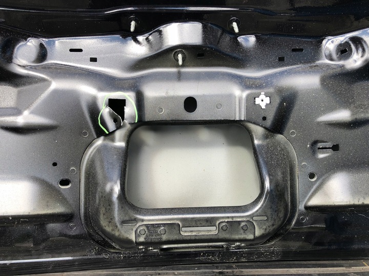 фото №11, Porsche macan 14- кришка багажника зад задня спойлер спойлер 041