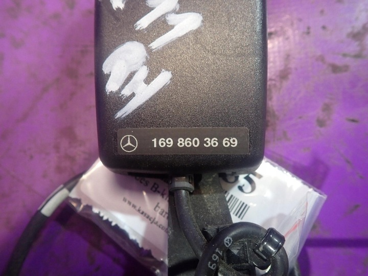 фото №5, Mercedes b-klasa w245 05-08 застібка ременя праві зад 1698603669