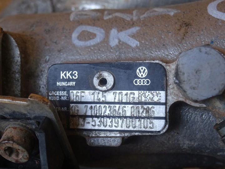 фото №8, Audi a3 8p golf v eos 2.0 tfsi bwa турбонагнітач 06f145701g