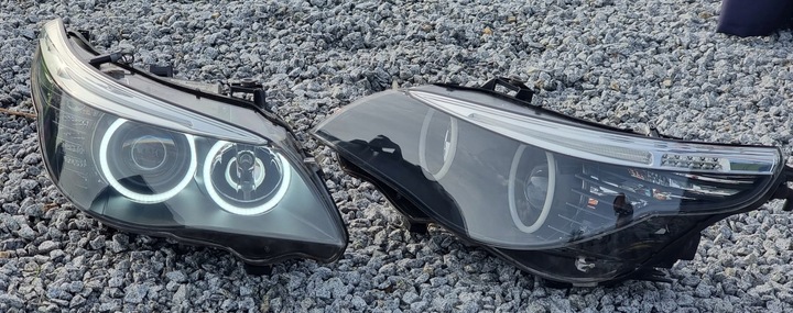 фото №6, Фари лампи hella bmw e60 e61 bi- led cotton