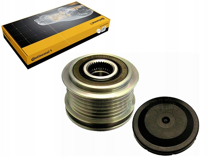 фото №1, Колесо ременное генератора volvo c30 c70 ii s40 ii v50 v70 iii alfa