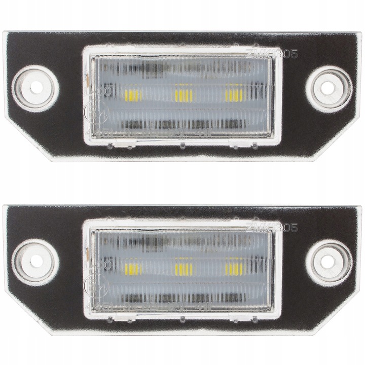 фото №1, Ford focus ii mk2 c-max подсветка номерного знака led
