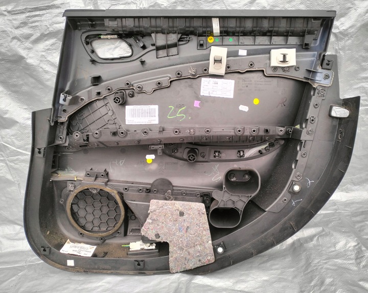 фото №10, Боковина двері лівий зад шкіра ролета citroen c5 iii x7 універсал 96840233zd eu