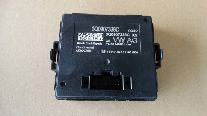 фото №2, Модуль шлюз 3q0907338c vw audi skoda seat