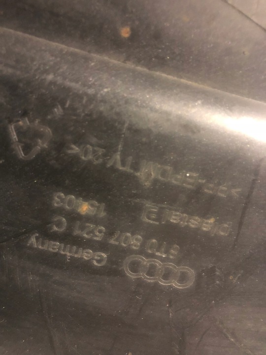 фото №6, Audi a5 s-line 8t0807521c спойлер диффузор накладка бампер зад