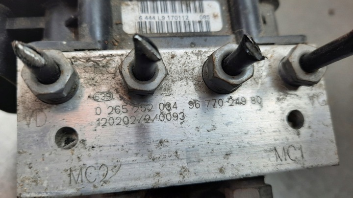 фото №6, Блок керування abs citroen c4 ii 1.6hdi 12r hb 0265252034 9677024980