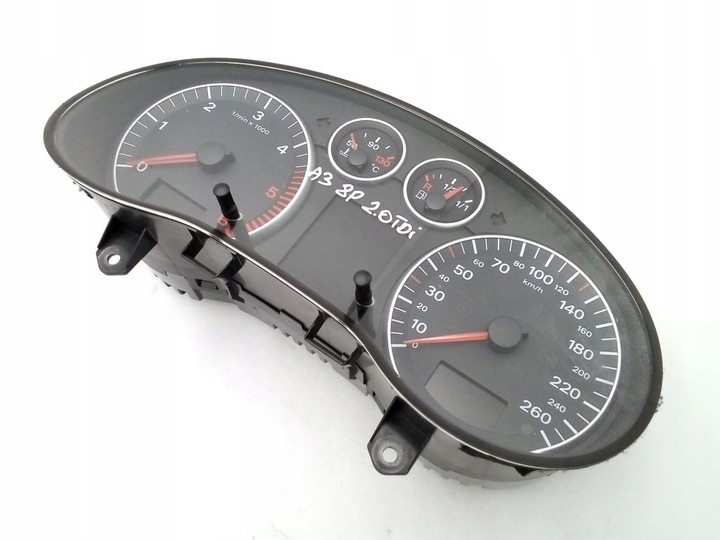 фото №1, Audi a3 8p 2.0 tdi спідометр  прилади спідометр 8p0920900d