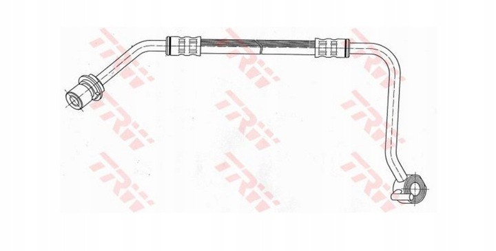 фото №1, Trw шланг тормозной elast перед l ford transit