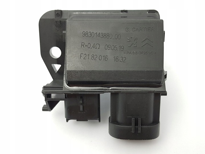 фото №11, Резистор вентилятора c4 p206 307 308 9830143880