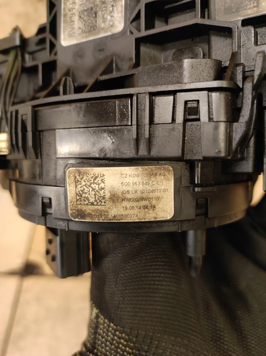 фото №12, Лента сматыватель переключатель подрулевые рычаги комбинированный audi a3 8v