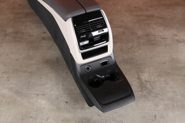 фото №9, Bmw x7 g07 туннель средний консоль подлокотник elfenbeinweiss atlas серый