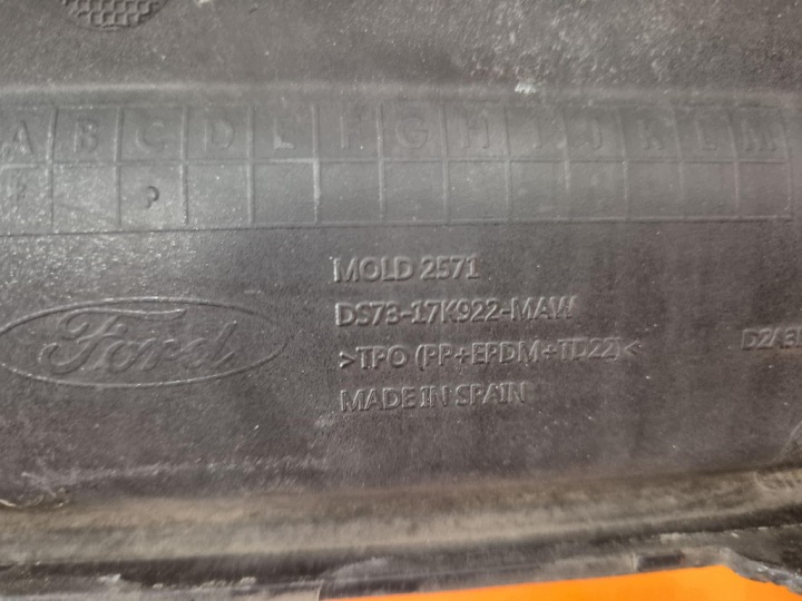 фото №9, Ford mondeo mk v 15- молдинг бампера зад задняя ds7317k922